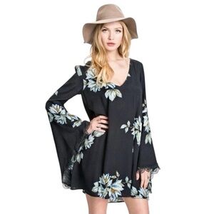 Free People Wanderer Floral Mini dress